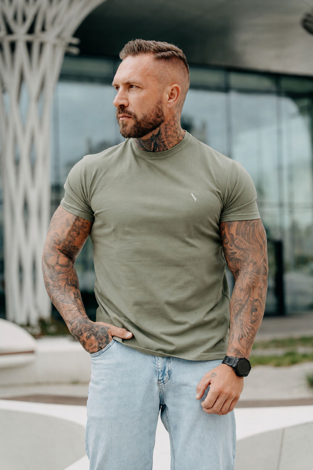 T- shirt muscle fit