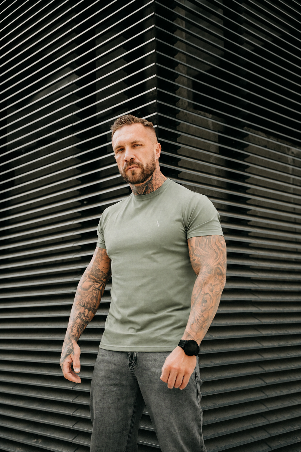 T-shirt muscle fit